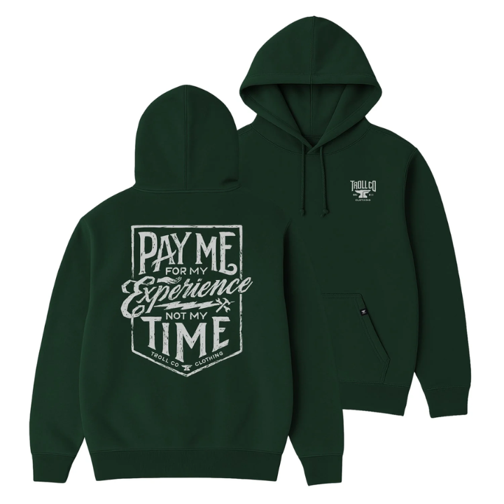 HOODY PAY ME - PINE